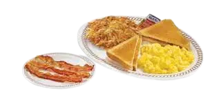 Waffle House Two Egg Breakfast with Side Meat