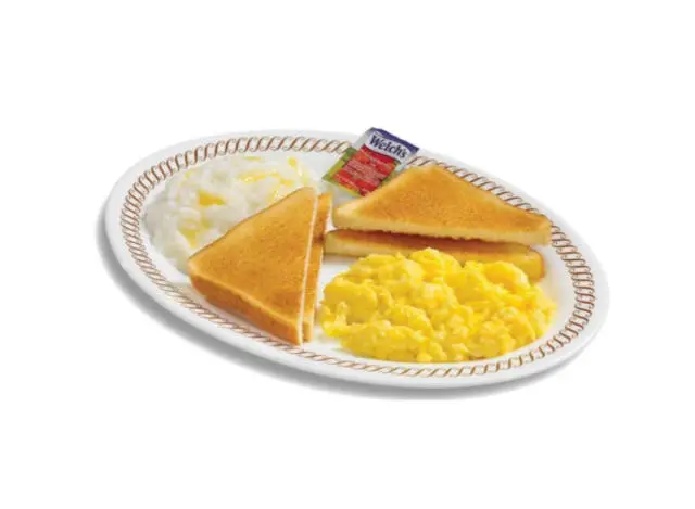 Waffle House Two Egg Breakfast