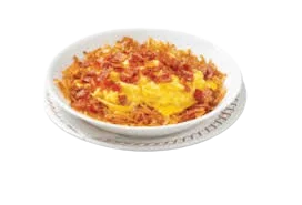 Waffle House Bacon Egg & Cheese Hashbrown Bowl