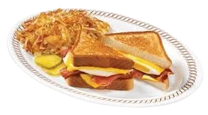 waffle House Texas Breakfast Melt With hashbrown